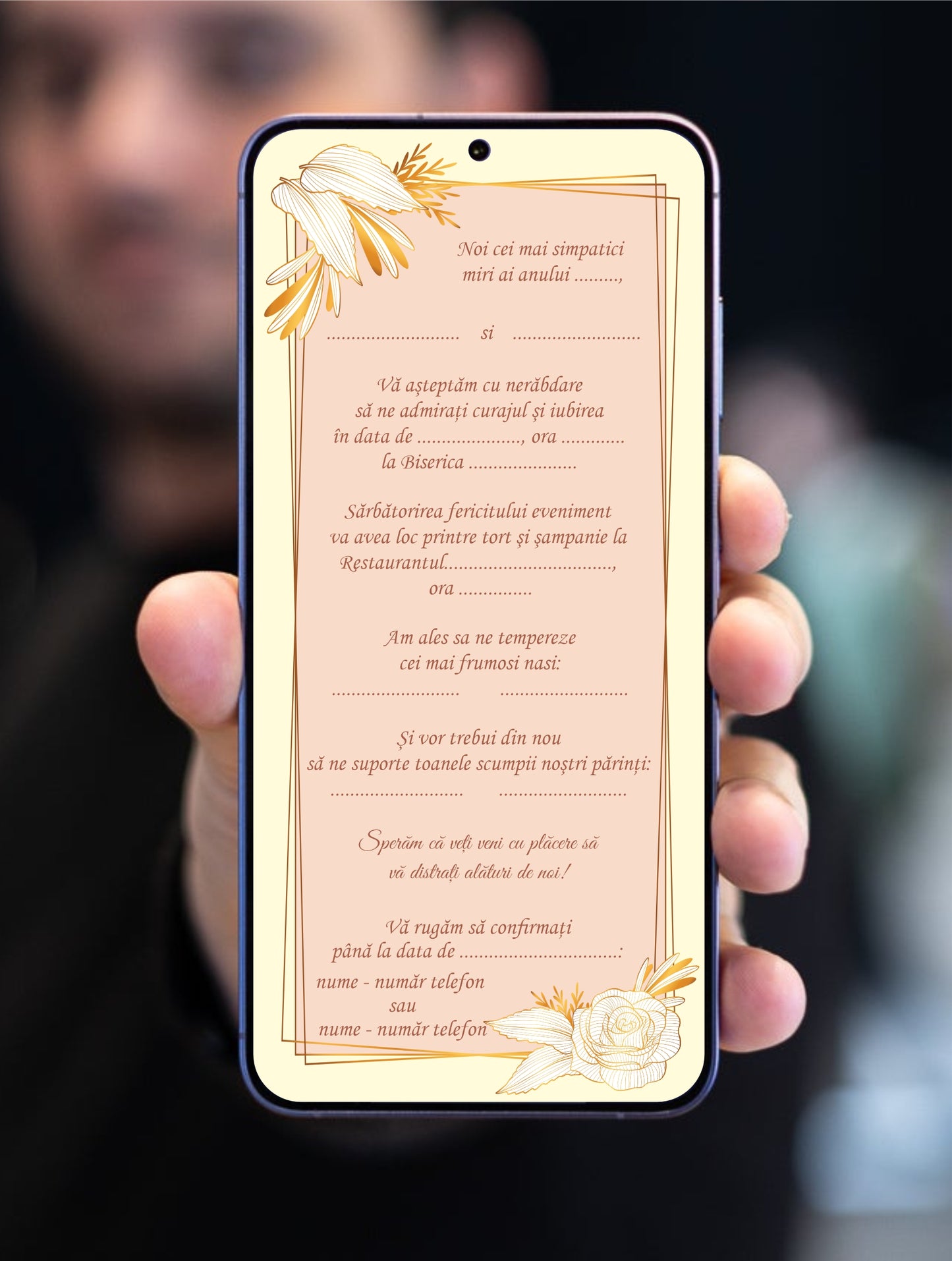 Invitatie Digitala de Nunta IDN06