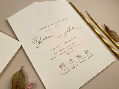 Invitatie de nunta 12284