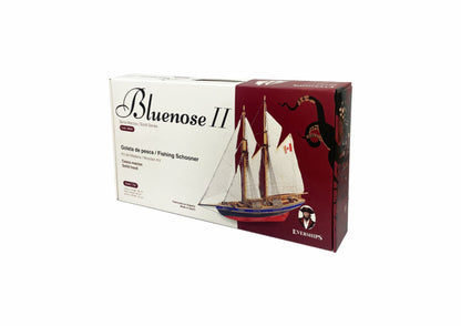 Goeleta, model din lemn, Bluenose II, 38 cm