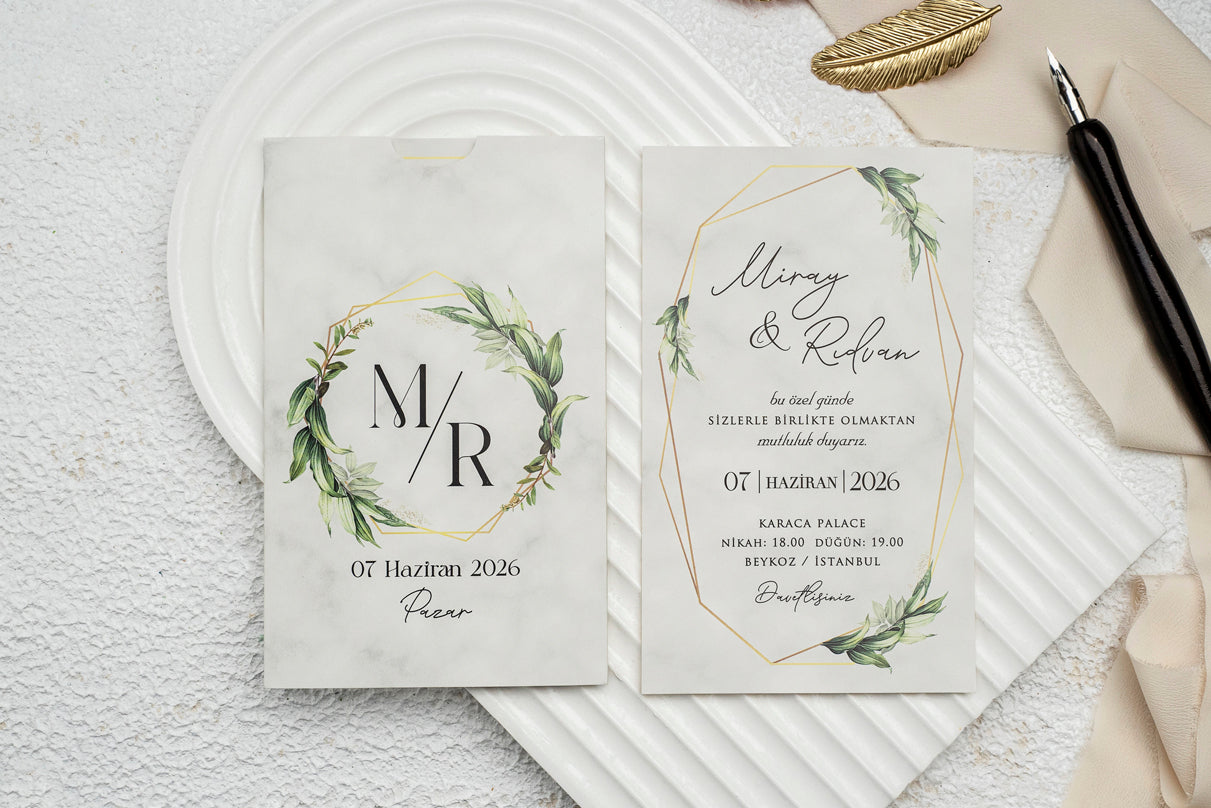 Invitatie de nunta 9182