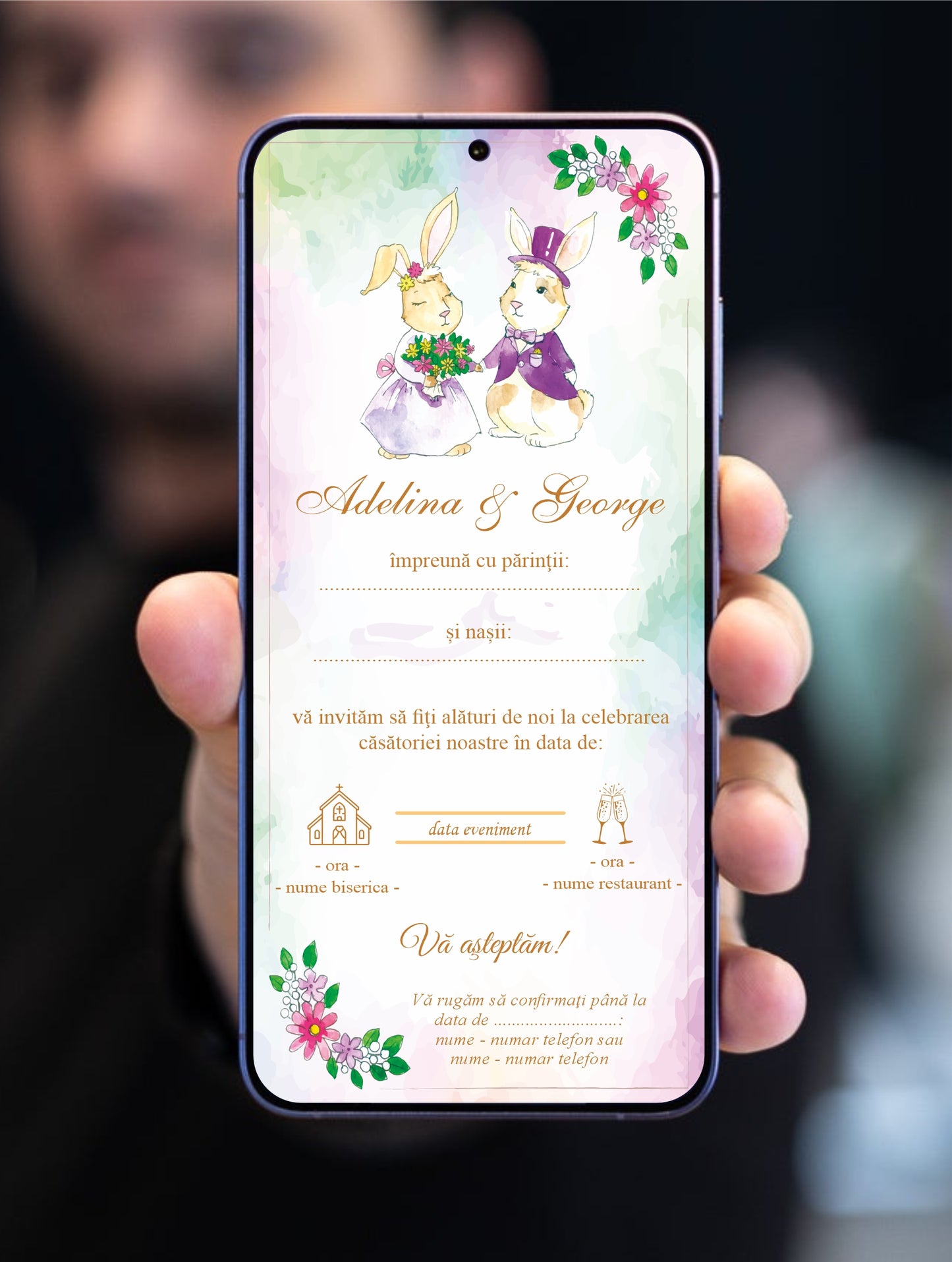 Invitatie Digitala de Nunta IDN02