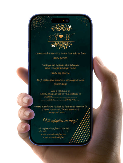 Invitatie Digitala de Nunta IDN04