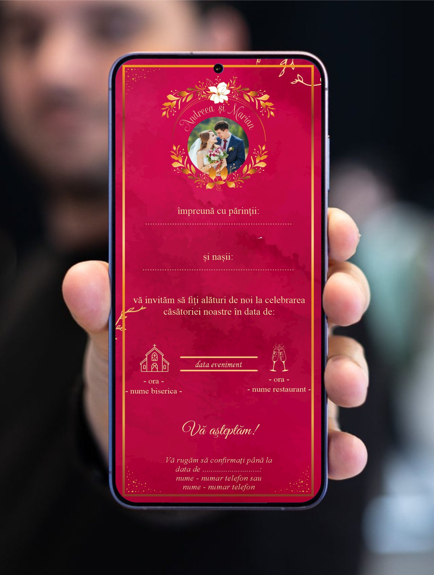 Invitatie Digitala de Nunta IDN05