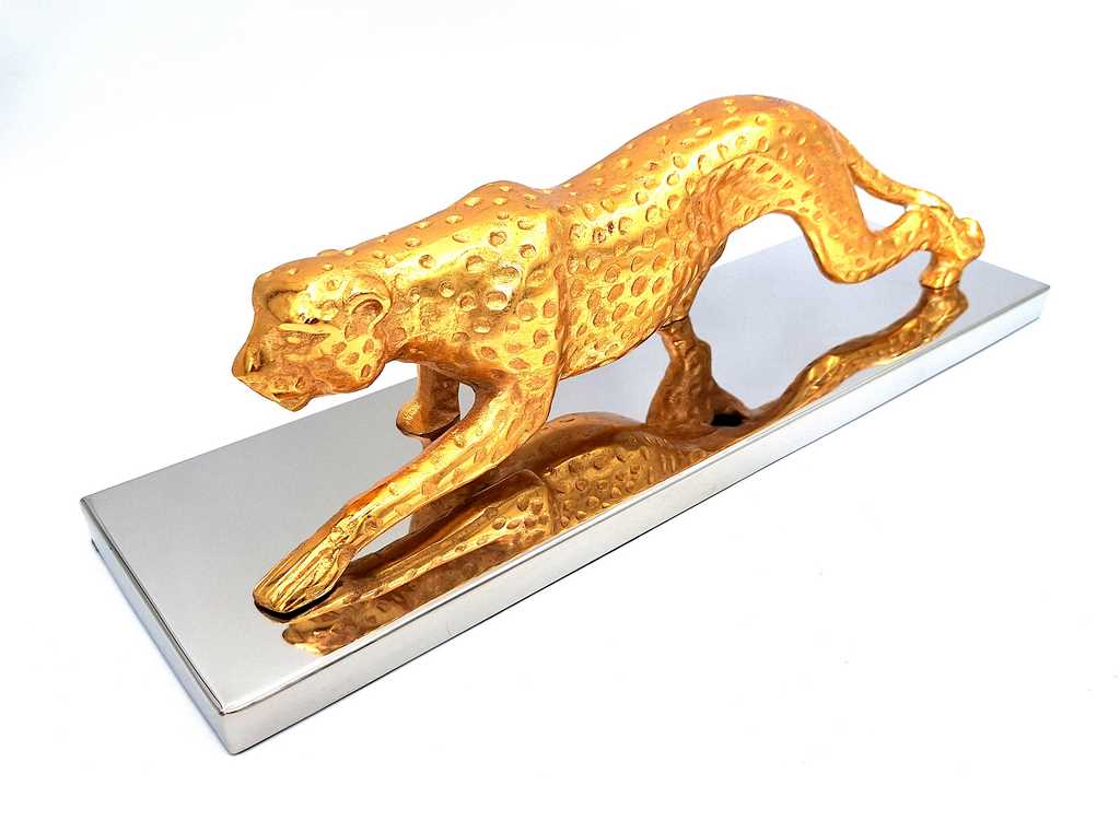 Figura decorativa, Leopard, 42cm